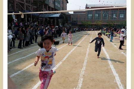 <딸 가영이(초교1학년)의 운동회를 다녀오며>