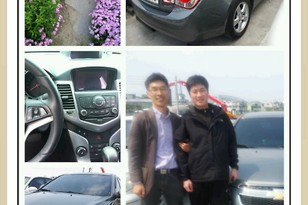 <대전에서 방문해 주신 고객님-라세티프리미어 차량을 판매하며><음식물쓰레기-파워씽씽처리기><중고차고객님의 소개>