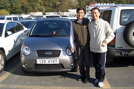 미국에서 오신 고객님(뉴모닝 LPG 차량을 판매하며)