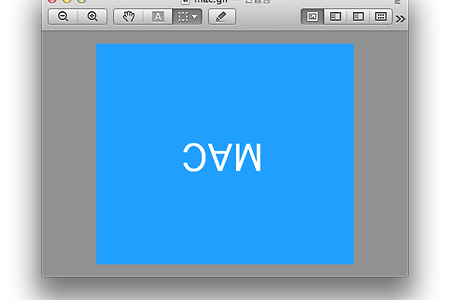 맥(Mac) 미리보기(Preview)에서 이미지 90도 회전 저장하기