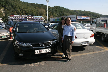 포르테 차량에 행복을 싣고 ..(목사님과 따님의 사랑을 보며 )