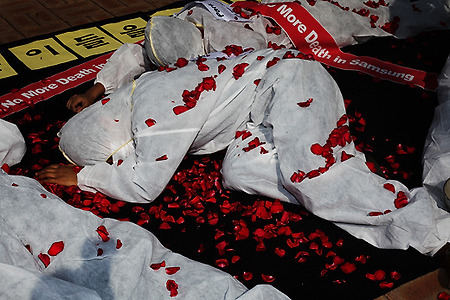 [반올림]56번째 삼성 직업병 피해자, 고 윤슬기님의 죽음을 애도하며.. 더 이상 죽을 순 없다!