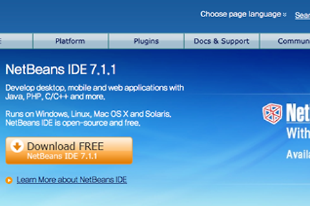 맥용 무료 오픈소스 IDE - 'NetBeans IDE 7.1' [Java, C/C++, PHP, JavaScript 지원]