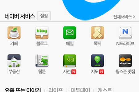 아이폰(iPhone) 웹페이지 원터치로 Top 으로 이동 팁