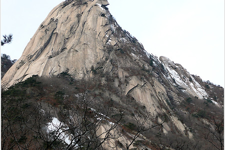 인수봉 인수B 등반 사진