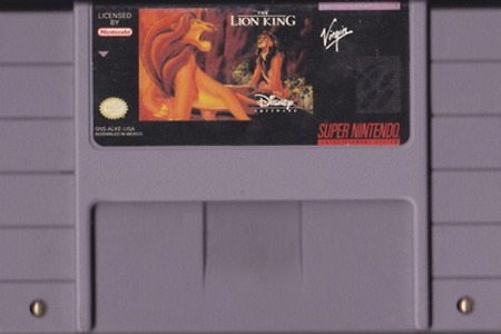 The Lion King snes ライオンキング sfc 라이온 킹