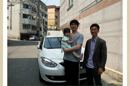 <서울에서 방문해 주신 고객님-신형SM3 차량을 판매하며><믿고 거래할 수 있는 중고차판매><중고차알선,소개해드립니다>