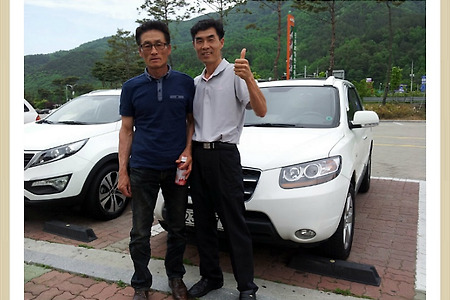 [전북 무주에서 방문해 주신 전장로님 차량탁송후기 2 - 싼타페CM4륜 차량을 판매하며, 무주ic, 무주리조트가는길, 무주중고차,신뢰받는 중고차,중고차탁송,