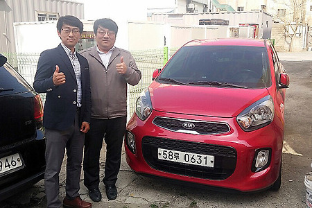 중고차매입후기 믿을수있는중고차 경차중고 더뉴모닝중고 대전중고차 즐거운자동차 박부장