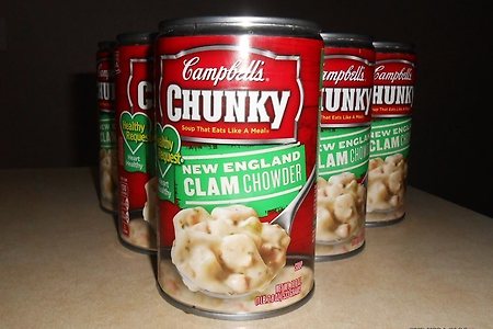 Campbell's New England Clam Chowder 뉴 잉글랜드 클램 차우더