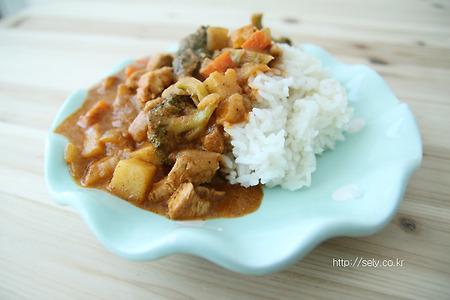 맛있는 인도카레 만들기, 아이허브 버터치킨커리 레시피