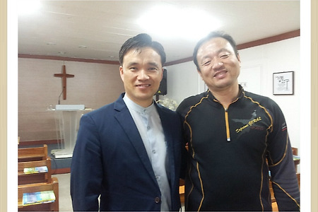 <대전만나침례교회를 후원합니다-즐거운자동차후원하는 곳><대전만나침례교회 장목사님과 함께>