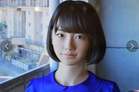 일본 미소녀 여고생 3D CG 사야(SAYA) 움직이는 모습 공개