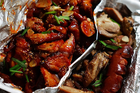 매운 족발 & 훈제 족발
