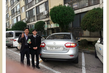 [대전중고차추천딜러][대전한국에너지관리연구소에서 방문해 주신 고객님-신형sm5플래티넘1.6TCI차량판매하며][눈오는 날의 중고차매장]