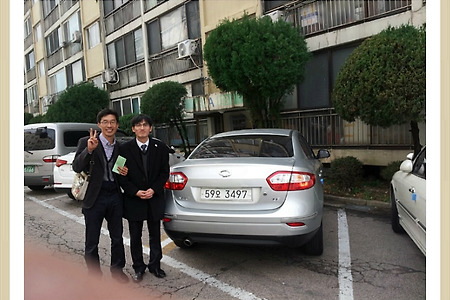 [수원중고차추천딜러][수원에서 방문해 주신 전도사님-신형sm3차량판매][고객님의섬김과사랑의 마음]