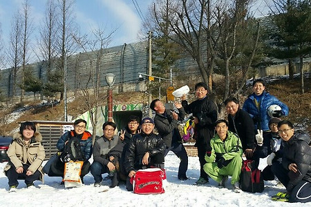 #설원위의 축제, #풋살경기, #겨울운동,