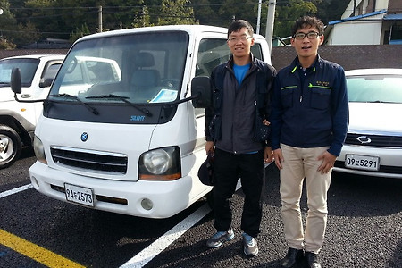 <경기도 안산에서 방문해주신 고객님-중고차 봉고프런티어 더블캡 판매후기, 봉고프런티어판매후기, 트럭 더블캡 판매후기, 대전중고차매입,대전월평동중고차매매단지,주행거리 좋은 트럭 ..