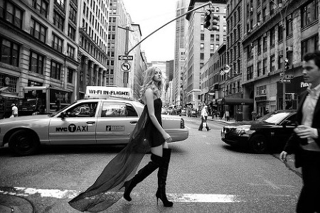 화이트, 블랙 스타일 패션 뉴욕 아름다움 여자 모델 의류 디자인 머리 자세 금발 레이디 레이스 - 무료이미지