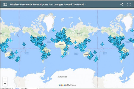 전세계 유명 공항 및 라운지의 와이파이 비밀번호 모음