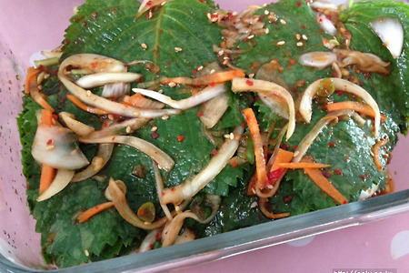 깻잎절임만드는법, 초간단반찬!