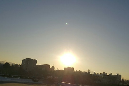 2017년 새해를 맞이하며, 새해 복 많이 받으세요, 희망찬새해, 일출
