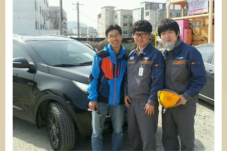 <'4월,경남 통영에서 방문해 주신 고객님-스포티지R 구입해 주신 고객님 ><성동해양조선소 견문록-중고차딜러와 고객님과의 우정><중고차팔때,중고차살때,친절한 중고차 견적내어 드립니다>