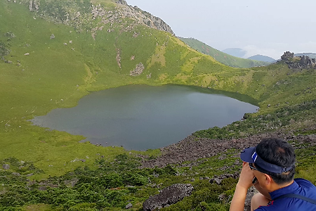 한라산영상, 한라산백록담영상, 하모티카연주, 한라산하모니카연주, 백록담영상,