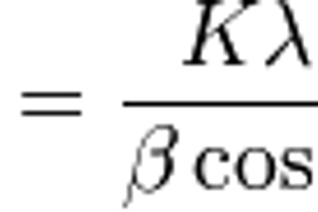 Shape factor (X-ray diffraction)