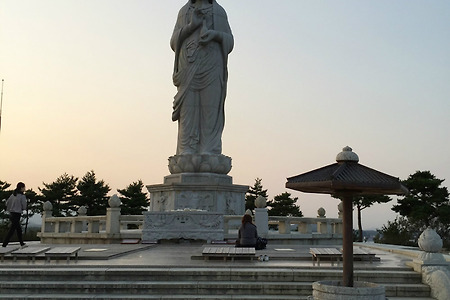 강원도 여행, 양양 낙산사 해수관음상 절경