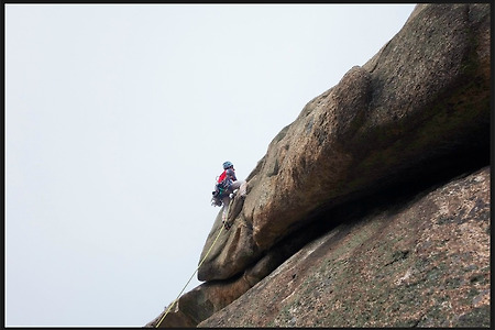 설악산 울산암 신루트 그린나래 등반사진