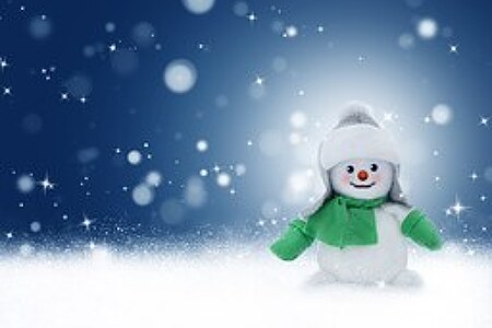 강추위 혹한의 한파 겨울 눈사람 장갑 눈 내리는 하얀 바람 추워 체감온도 캐릭터