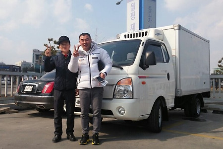 포터냉동탑차 시운전후 빠른결정 고마우신고객님