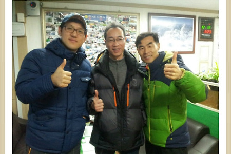 [대전에서 방문해 주신 고객님-뉴투싼ix신형 차량을 매입하며][대전중고차추천딜러][눈오는날의 중고차매장]