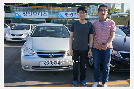 [대전에서 중고차 라세티를 판매하기 위해 다시 방문하신 고객님][신뢰하는 중고차 거래 다시 찾아주신 고객님]