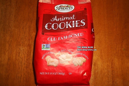 [미국] 마켓 브랜드 애니멀 쿠키 Sprouts Animal Cookies