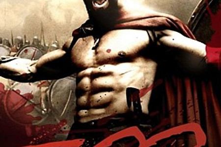 남자라면 영화 '300'에서...