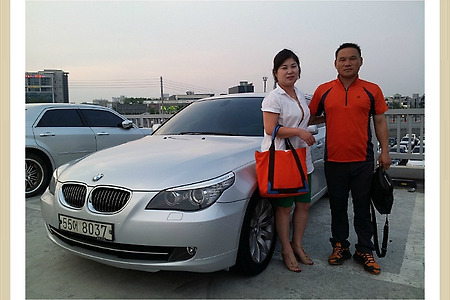 <대전에서 방문해 주신 고객님과 함께 -BMW528i차량을 판매하며><누가 그 분야의 최고의 전문가일까요?><정직과 신뢰의 중고차박세종부장>