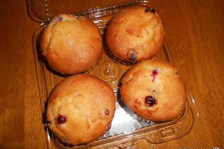 크랜베리 오렌지 머핀 Sprouts Cranberry Orange Muffins
