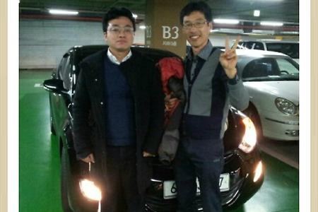 [서울중고차][서울에서 방문해 주신 고객님-아반떼MD차량을 판매하며][중고차신뢰와 믿음]