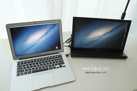 아마존 해외직구로 구매한 아수스 USB 보조모니터