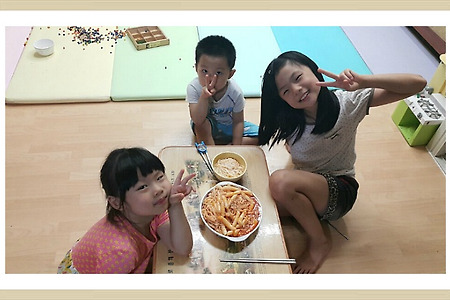 ​삼성영어관리, 라볶이요리, 아빠는 아이들의 친구
