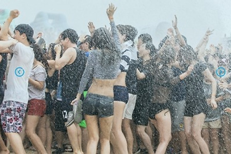 수역복 파티 축제 음악 디스코 물대포 댄스 클럽 남자 여자 비키니 라이브 분위기 휴일 이베느 - 무료이미지