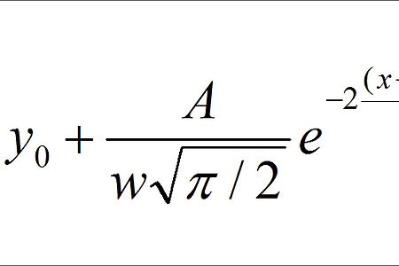 Origin Gauss & Gaussian Fitting