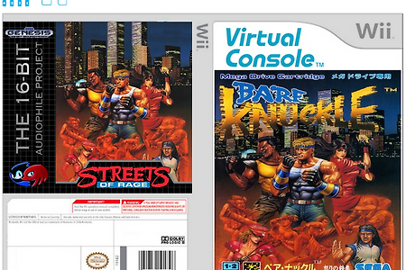 Wii/MD/SMD - 베어너클BARE KNUCKLE, Streets of Rage, ベア・ナックル