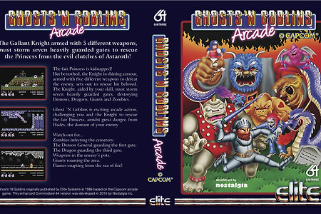 마계촌 Ghosts'n Goblins ost, 魔界村 bgm - arcade game music