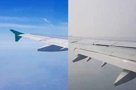 한국과 일본의 하늘 비교