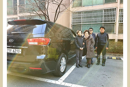 (선교사 중고차) 올뉴카니발 11인승 판매 용전장로교회 담임목사님께서 이집트 선교사님께 추천