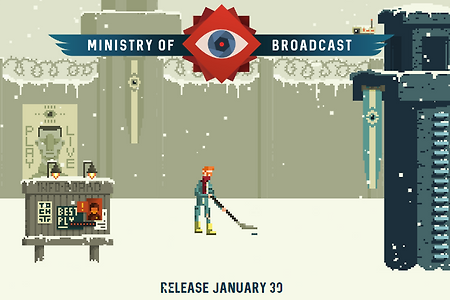 조지 오웰의 1984에게 영향 받은 인디 게임 Ministry of Broadcast 한국어판 PC(스팀) 출시