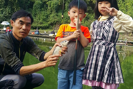 해피추석, 추석여행, 옥천비야골낚시터, 인내심, 섬김의삶, 행복